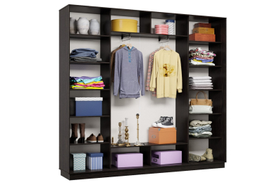 Шкаф-купе Премьер Лайт 59 (02;02;02) трехдверный