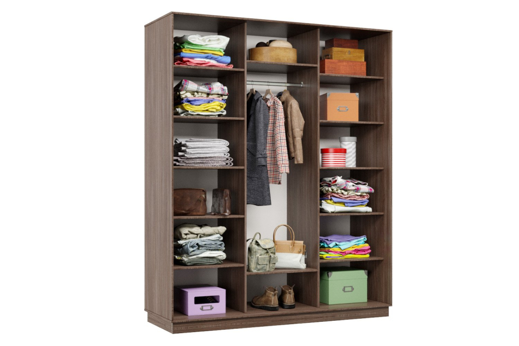 Шкафы-купе, Шкаф-купе Премьер 30 (15;15;15) трёхдверный