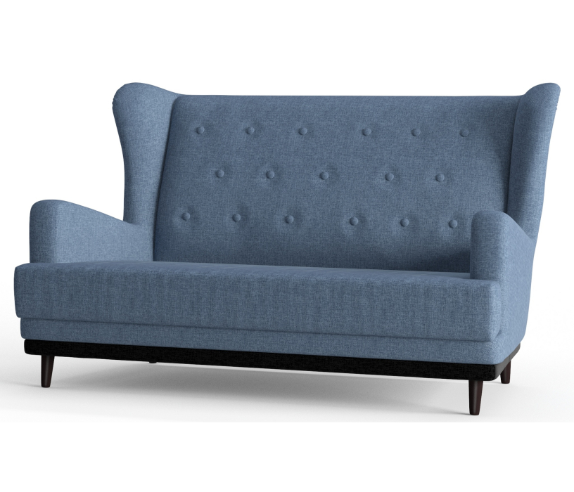 Дизайнерские диваны для гостиной, Диван прямой Барон Люкс, Рогожка