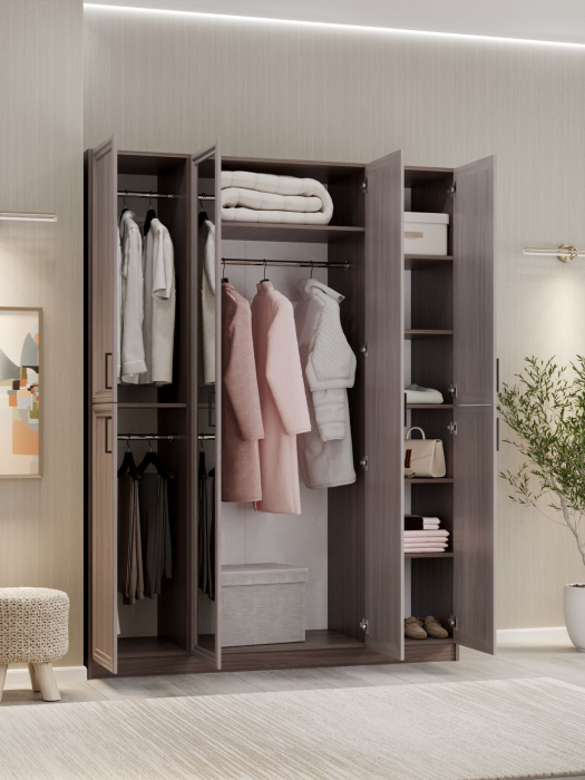 Для одежды, Шкаф распашной МДФ ШК-4/3