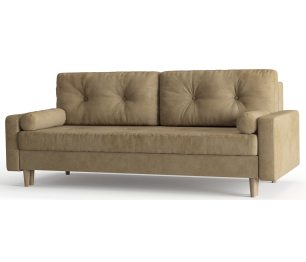 Диван-кровать Belfast, независимый пружинный блок, велюр