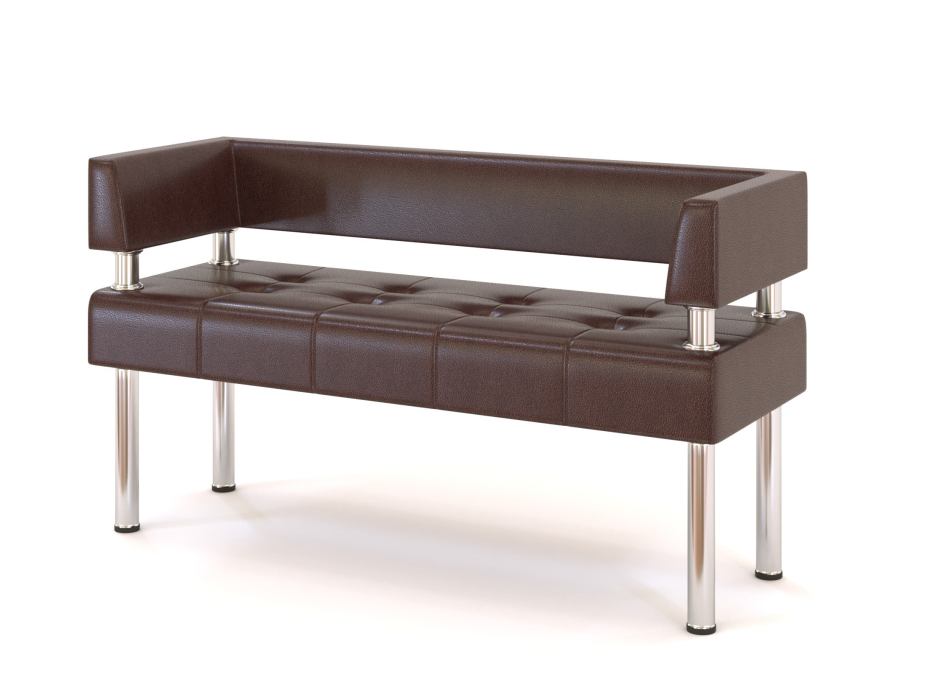 Офисные диваны, Офисный диван бизнес п-образный 110см