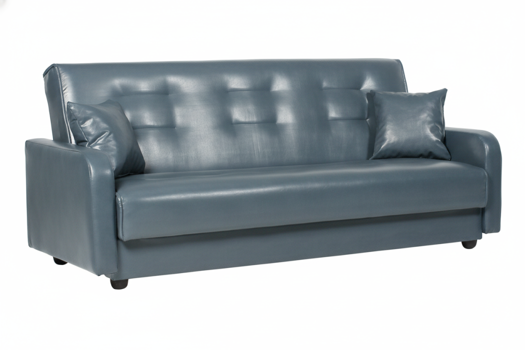 Диваны прямые, Диван-кровать  книжка Аккорд, 140 экокожа 