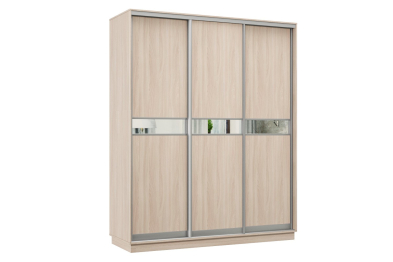 Шкаф-купе Премьер 17 (14;14;14) трёхдверный