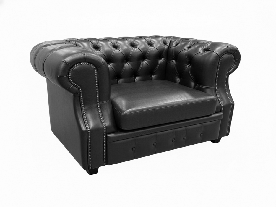 Кресло для отдыха, Кресло  Честер Лофт экокожа