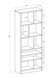 Стеллаж Виктория ВИ-3