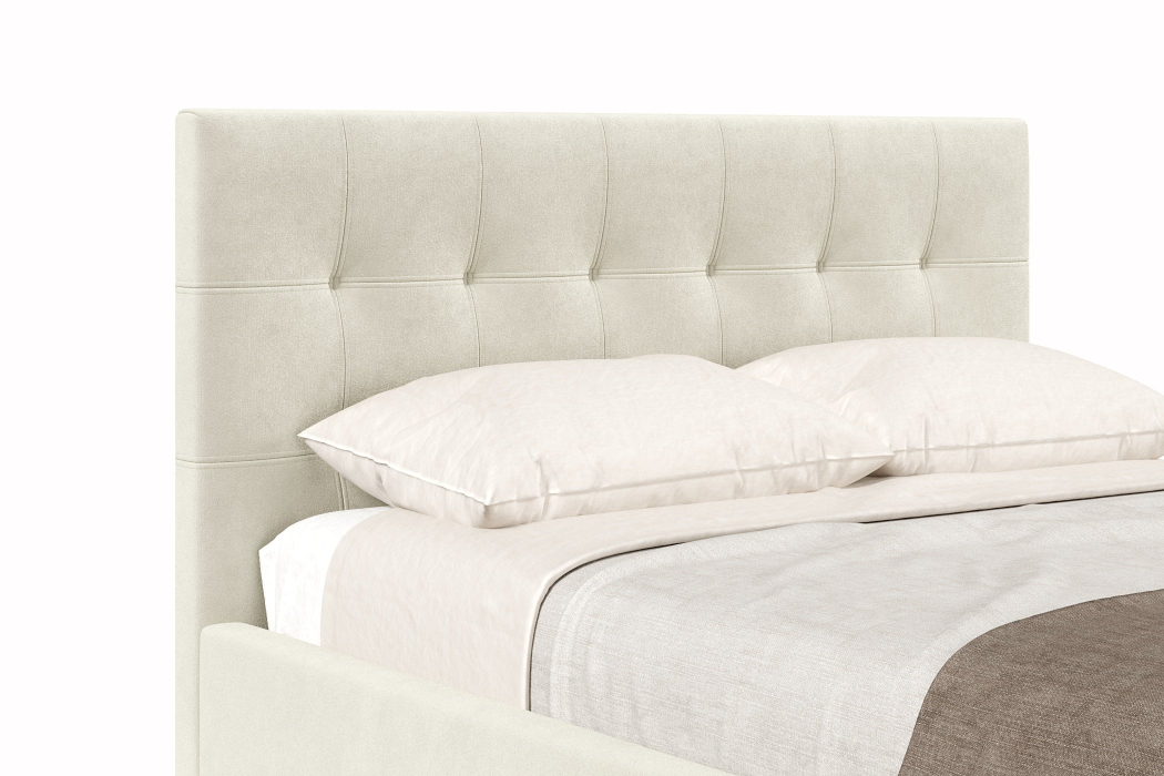 Мягкая кровать, Кровать Турин 1200 с подъёмным механизмом, велюр