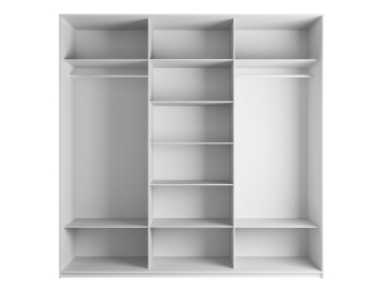 Шкаф-купе Эста 3-х дверный Стекла хаки/Доводчик 240х66х240