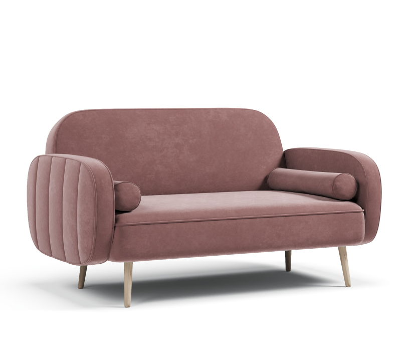 Офисные диваны, Диван прямой нераскладной Бержер, велюр