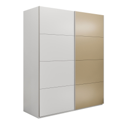 Шкаф-купе Эста 2-х дверный ДСП/Стекла фисташка/Доводчик 160х66х240