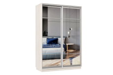 Шкафы-купе, Шкаф-купе Премьер Лайт 10 (11;11) двухдверный