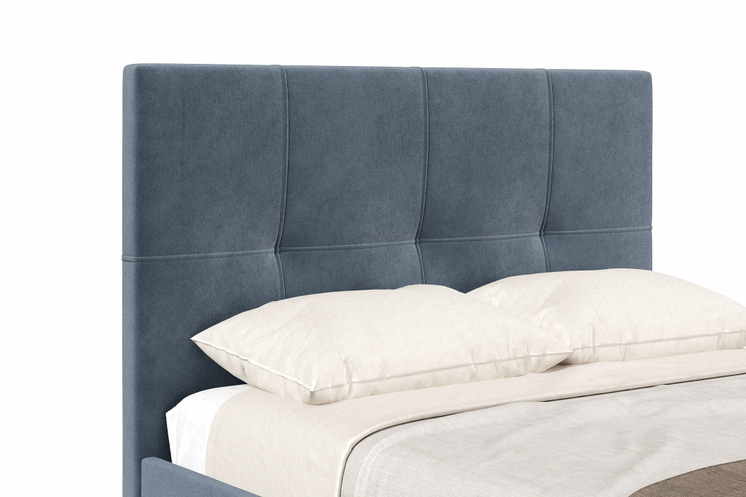 Мягкая кровать, Кровать Марсель 1200 с подъёмным механизмом, велюр