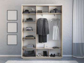 Шкаф-купе Экспресс 3-х дверный Фотопечать Калейдоскоп Стекла 210х45х240