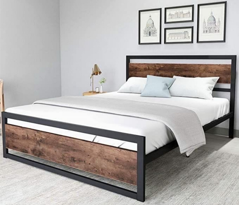 Кровати 120 см, Кровать в стиле лофт Бостон 1.2