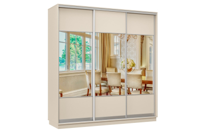 Шкаф-купе Премьер Лайт 35 (05;05;05) трехдверный