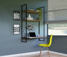 Настенные полки, Настенная полка для ноутбука Ардено