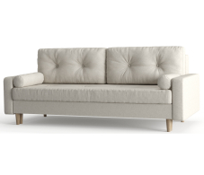 Диваны с ящиком для белья, Диван-кровать Belfast, независимый пружинный блок, рогожка