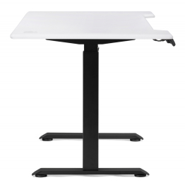 Компьютерный стол Маркос с механизмом подъема 140х80х75, черный