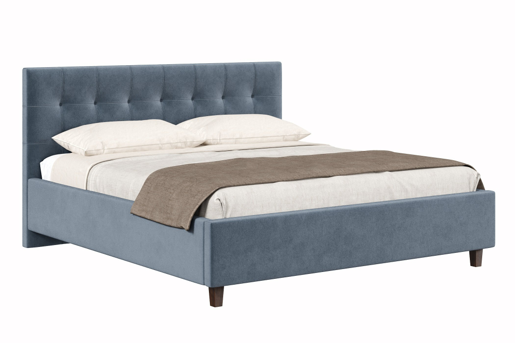 Мягкая кровать, Кровать Турин 1800 с подъёмным механизмом, велюр