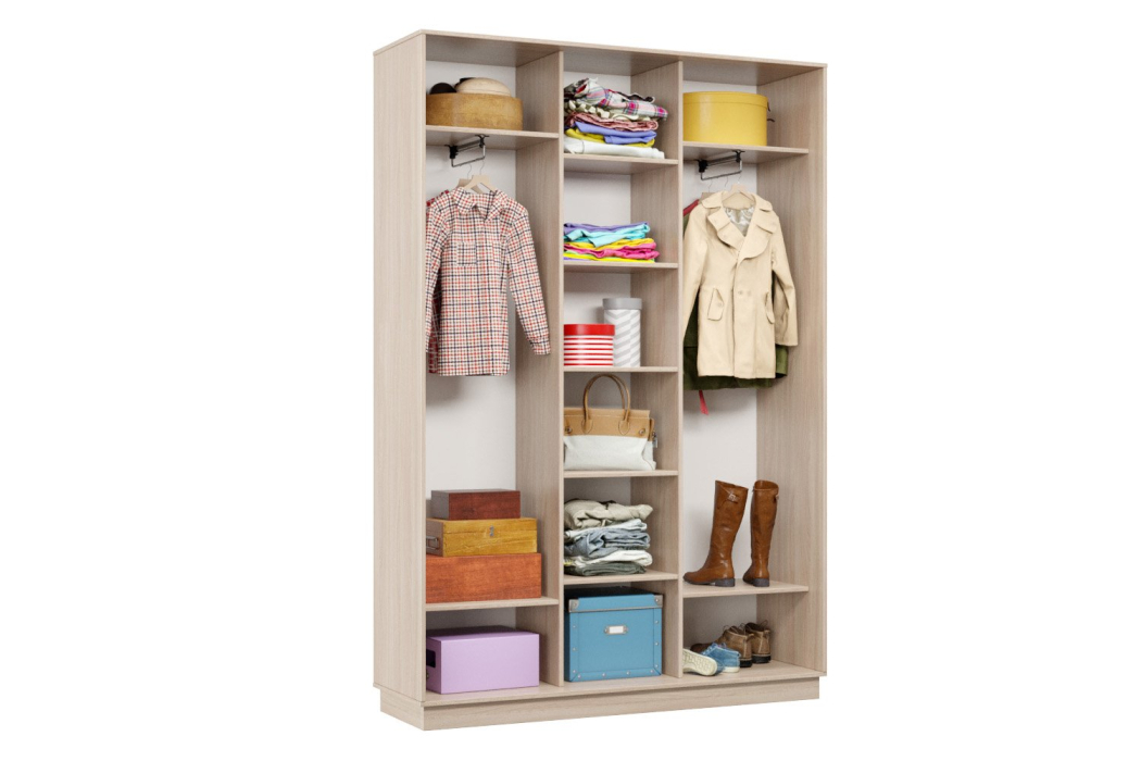 Шкафы-купе, Шкаф-купе Премьер 17 (14;14;14) трёхдверный