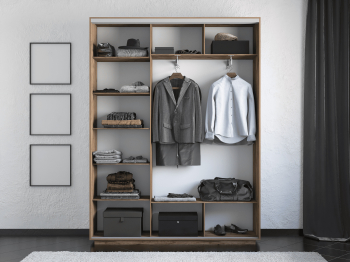 Шкаф-купе Экспресс 3-х дверный Фотопечать Калейдоскоп Стекла 180х45х240