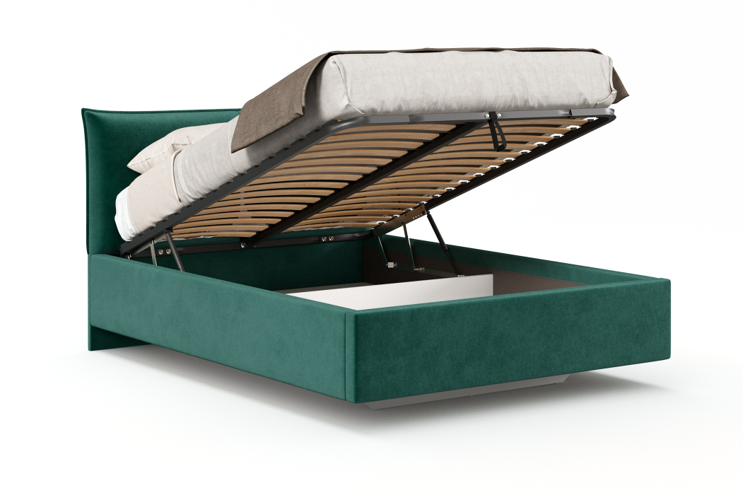 Мягкая кровать, Кровать Премьера 1400 с подъёмным механизмом