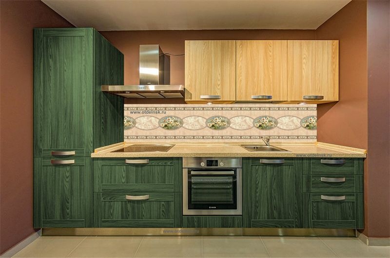 Стеновые панели из АБС-пластика, Кухонный фартук Барышня-крестьянка 1000x600x1.5 мм глянец