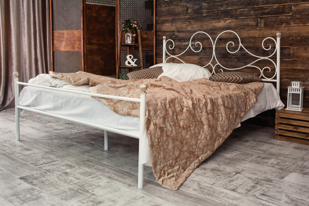 Кованые кровати, Кованая кровать Верона 1.6 с одной спинкой