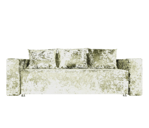 Диван-кровать еврокнижка Лаунж плюш, 145