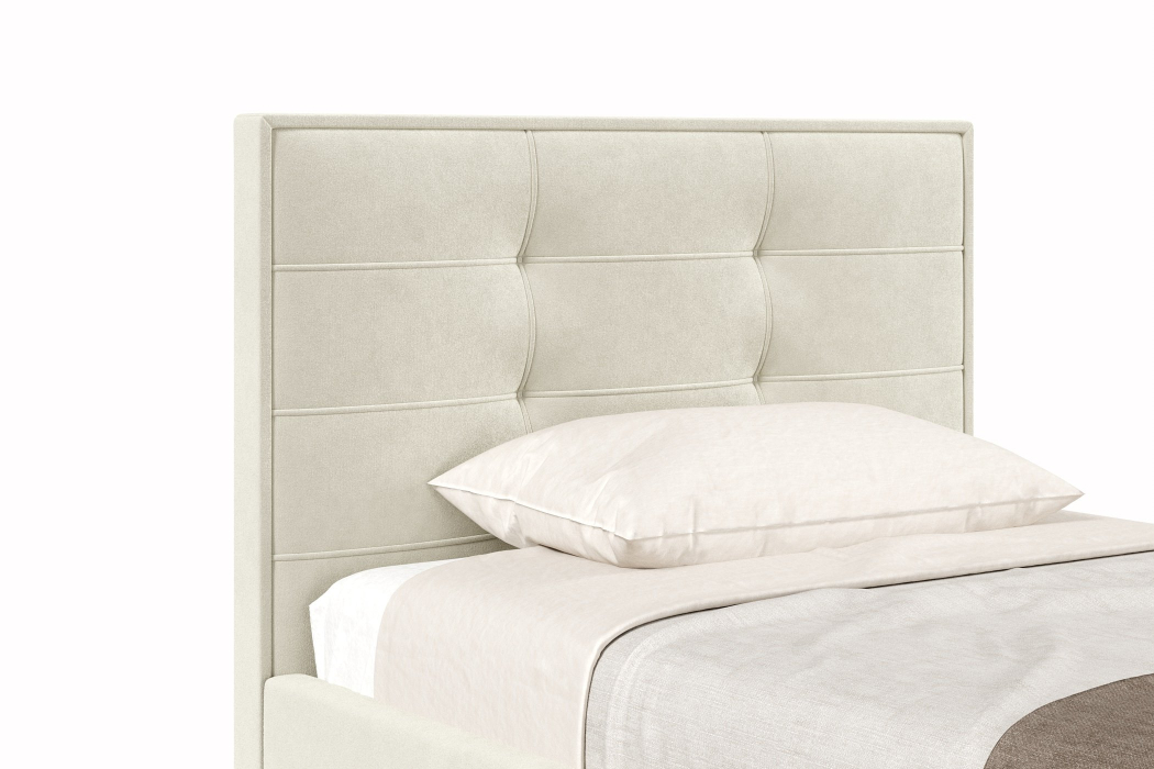 Мягкая кровать, Кровать Римини 1200, велюр