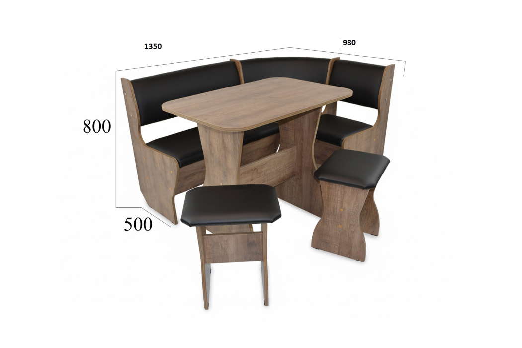Диваны угловые кухонные, Диван угловой Алёнка-5