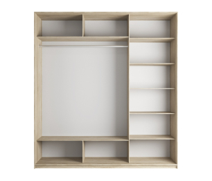 Шкаф-купе Экспресс Элемент трио 2400 x 1800 x 600