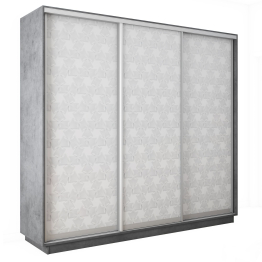 Шкаф-купе Экспресс 3-х дверный Фотопечать Калейдоскоп Стекла 180х45х240