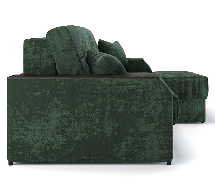 Диваны угловые в гостиную, Угловой диван-кровать Лас-Вегас правый, шенилл