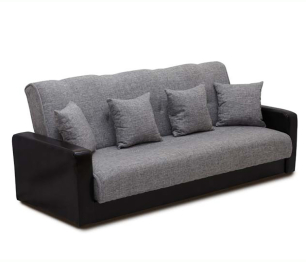 Диван-кровать книжка Лондон 140, рогожка/экокожа