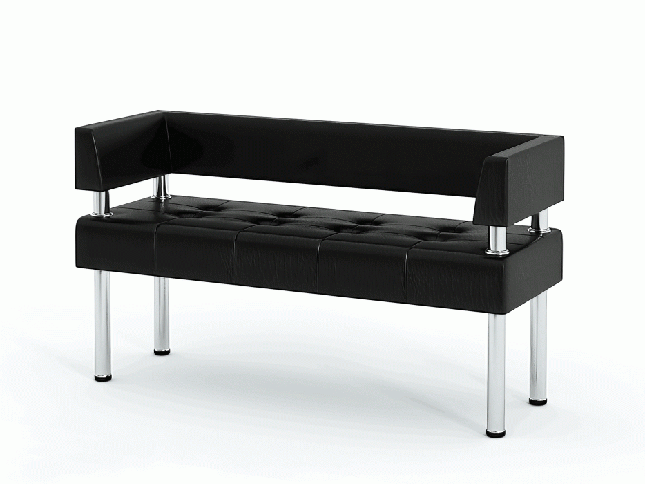 Офисные диваны, Офисный диван бизнес п-образный 110см