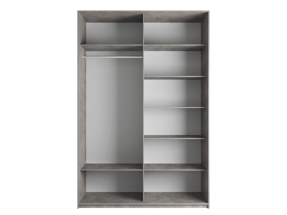 Шкафы-купе 2-х дверные, Шкаф-купе Эста 2-х дверный Стекла хаки/Доводчик 160х66х240