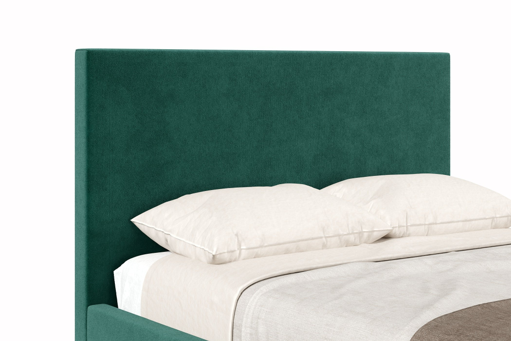 Мягкая кровать, Кровать Парма 1200, велюр