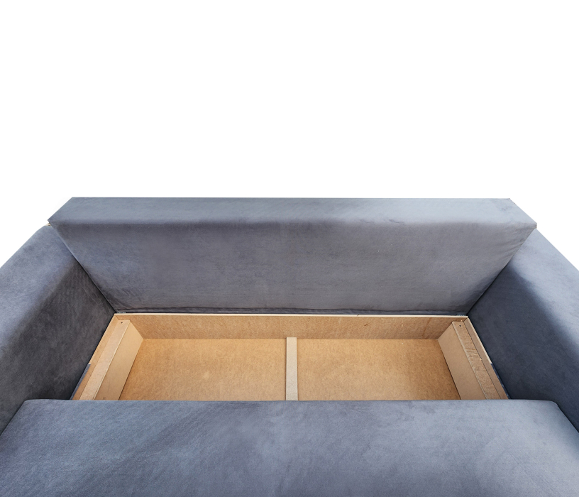 Диваны еврокнижки, Диван-кровать еврокнижка Амстердам, велюр, 145