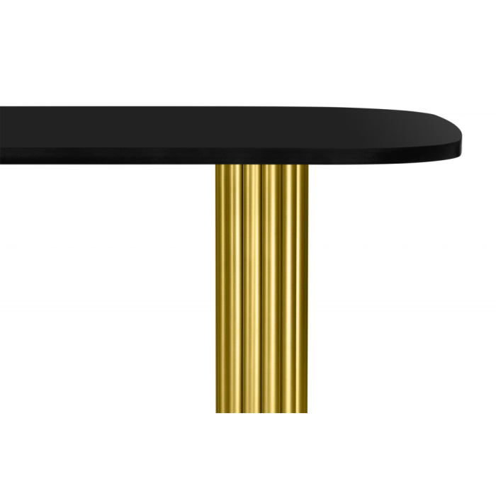 Обеденные столы, Деревянный стол Бавария 160*90 (золотые ноги)