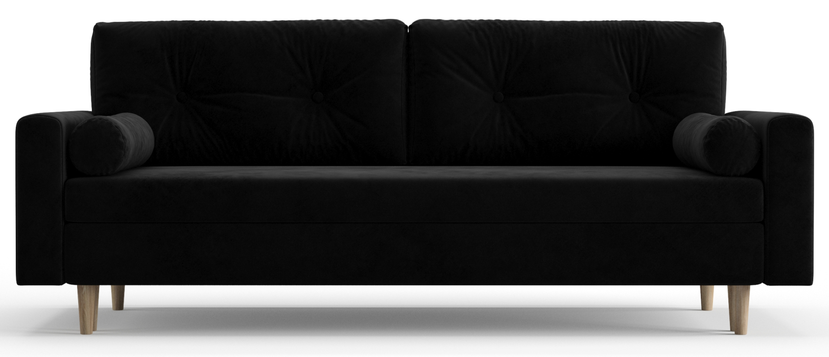 Диваны еврокнижки, Диван-кровать Таврида, пружинный блок, велюр