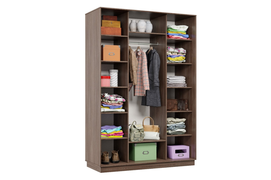 Шкафы-купе, Шкаф-купе Премьер 16 (14;14;14) трёхдверный