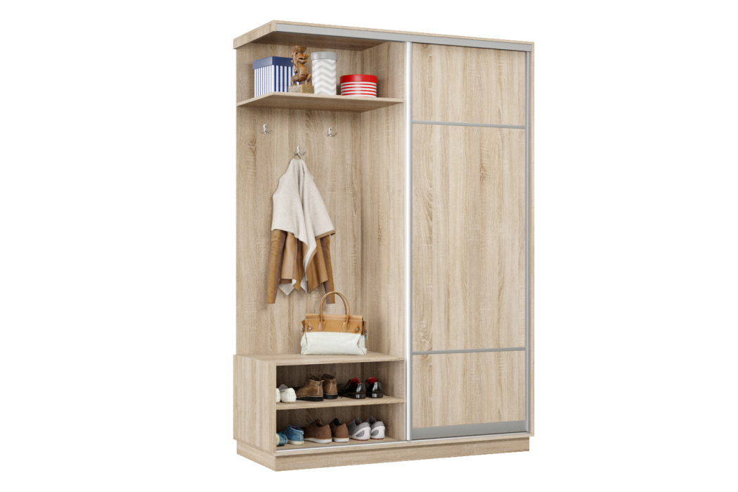 Прихожие, Прихожая Премьер 03 Лайт 08 Левая Мини