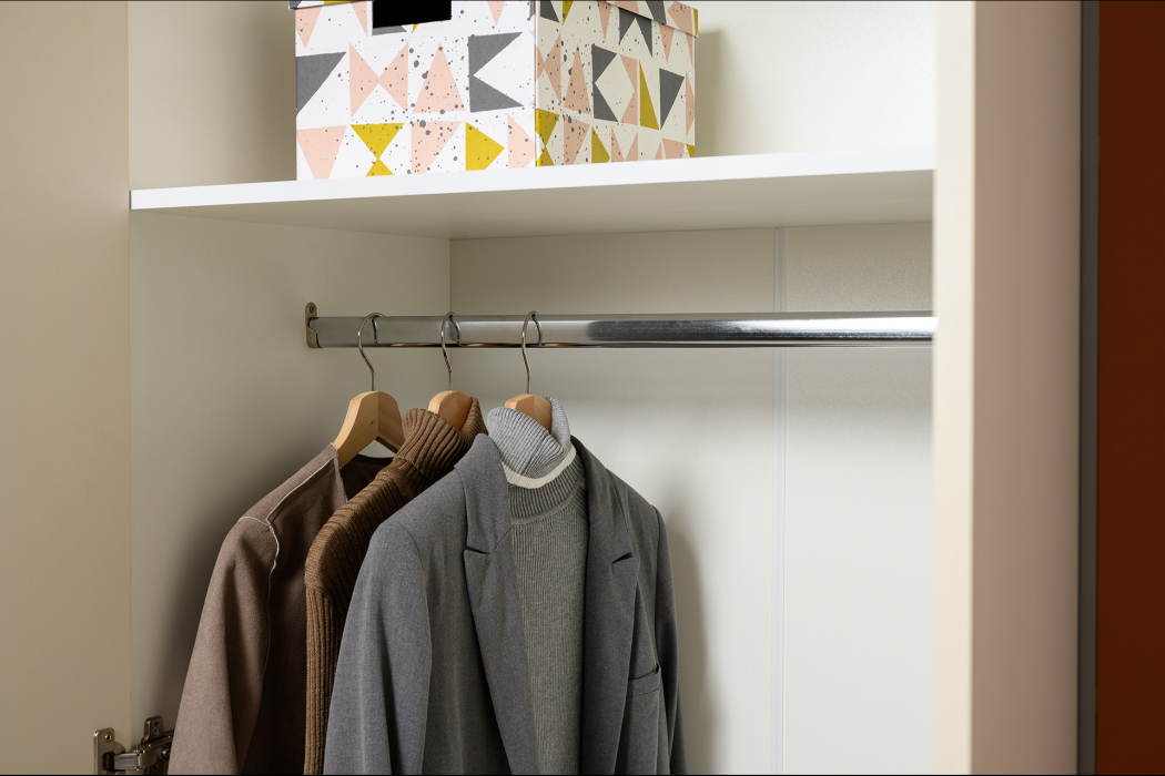 Для одежды, Шкаф Марвэл 16.317.03, белый, сатин, плэйн, безмолвная пустыня