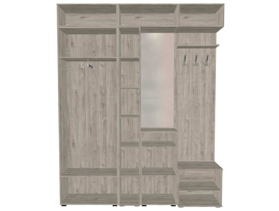 Прихожие, Модульная прихожая Стелла композиция 3