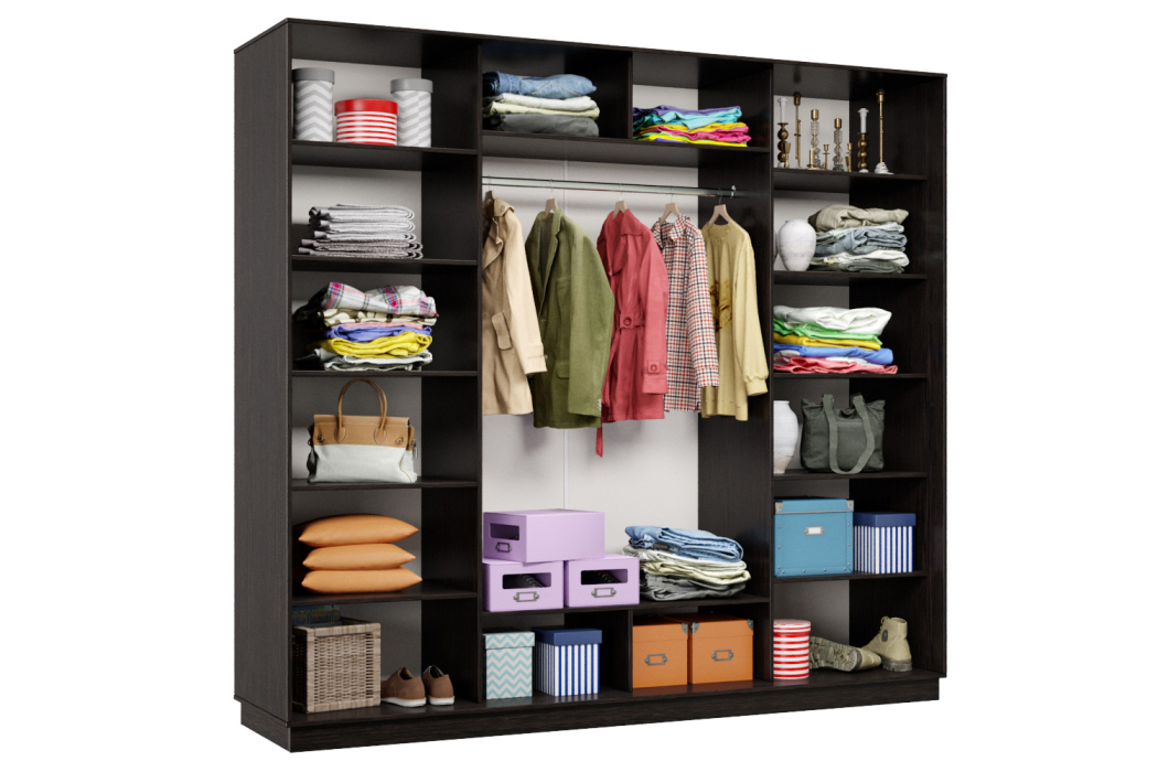 Шкафы-купе 3-х дверные, Шкаф-купе Премьер Лайт 62 (08;08;08) трехдверный