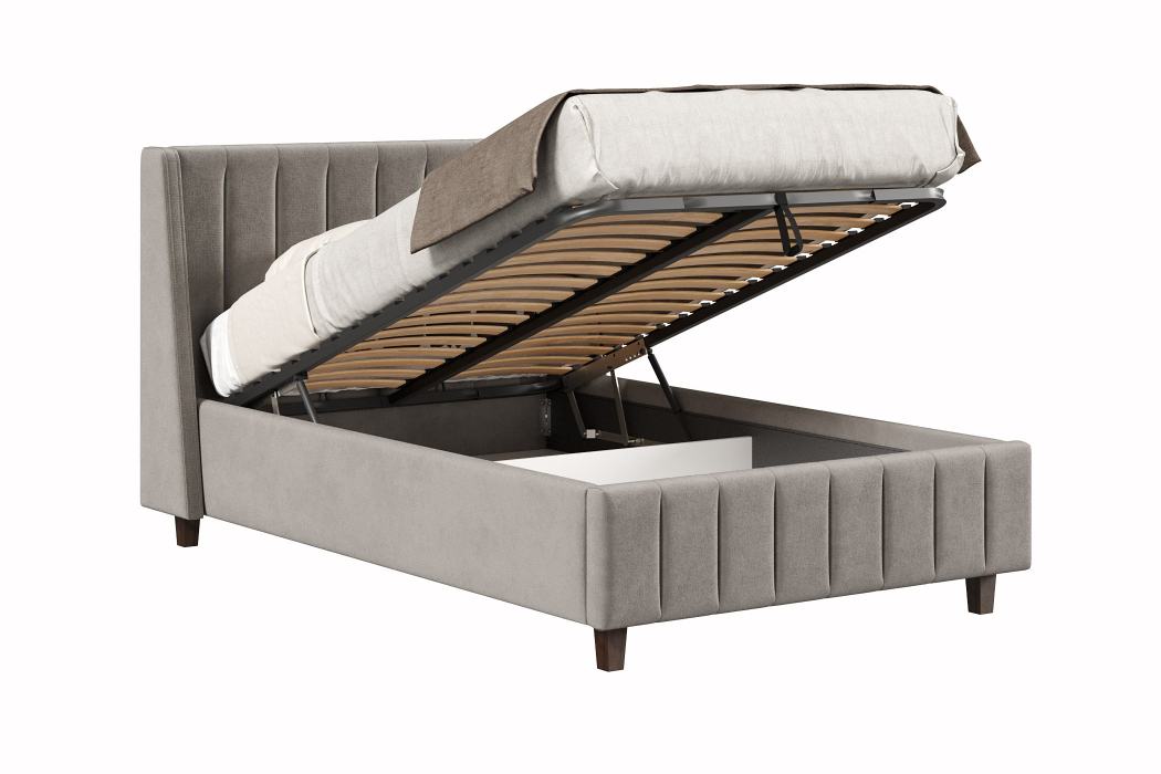 Мягкая кровать, Кровать Милана 1200 с подъёмным механизмом