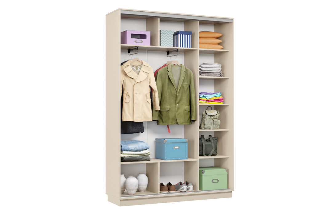 Шкафы-купе, Шкаф-купе Премьер Лайт 11 (08;08) двухдверный