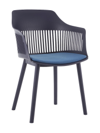 Стул Betty пластиковый с подушкой