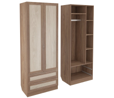 Шкафы распашные, Шкаф ШК-2/2 М